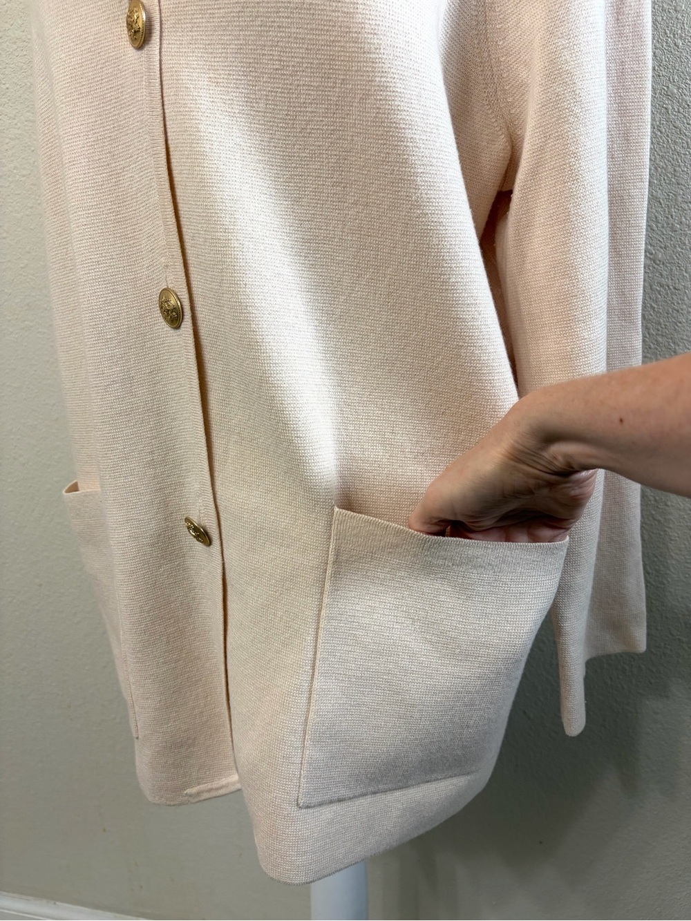 J. Crew Giselle Lady Sweater Blazer XL - Picture 6 of 10